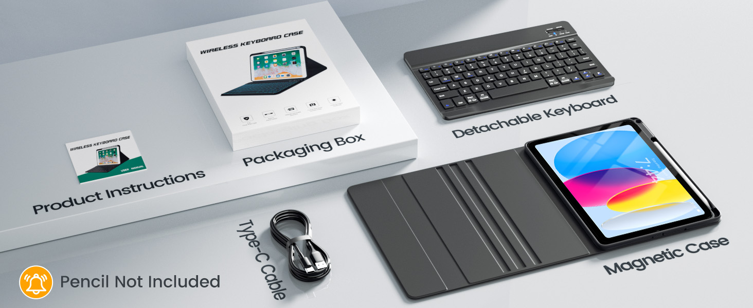 keyboard case for ipad 10th 10.9 inch