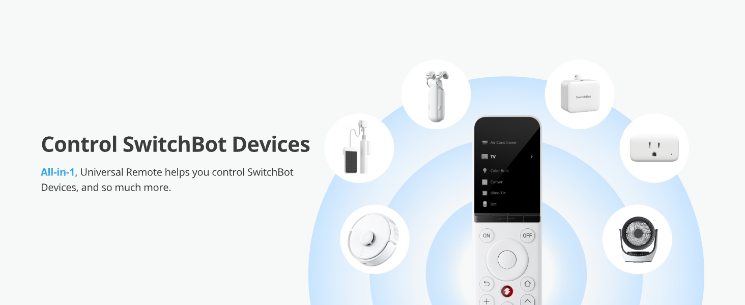 SwitchBot Multi-Use Smart Universal Remote Control