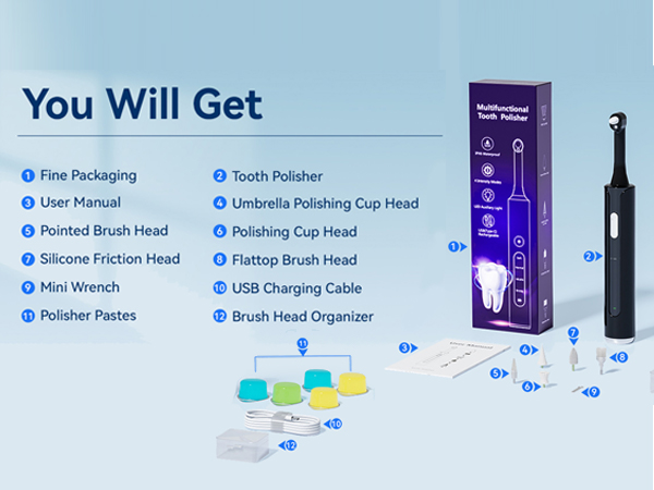 teeth polishing kit