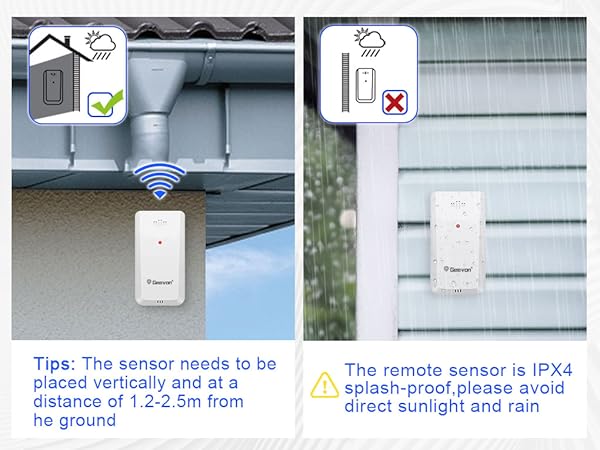 long range indoor outdoor thermometer