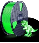 SUNLU Glow in the Dark PLA Filament 1.75mm, Luminous PLA 3D Printer Filament, Long-Lasting Bright...