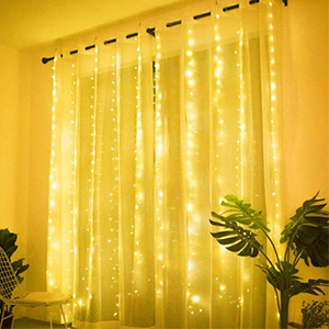 curtain string lights