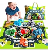 Truck Car Toys for 1 Year Old Boy with Playmat (Storage Bag)|Baby Toys 12-18 Months|Toddler Toys ...
