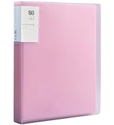 M&amp;G 60 Pocket Binder with Plastic Sleeves 9.2x12, A4 Portfolio Folder with Clear Sheet Protectors...