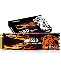 Bestoss 1TB NVMe M.2 SSD PCIe 3.0 2280 Internal SSD Up to 2400MB/s, 3D NAND Dynamic SLC Cache, for S...