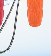 KOOLTAIL Floating Dog Pool Toys - Bright Bumper Interactive Water Toy, 2 Pack EVA Chew Fetch Toy ...