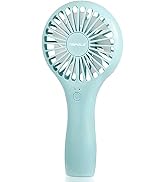 TriPole Mini Handheld Fan Battery Operated Small Personal Portable Fan Speed Adjustable USB Recha...