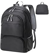 HOLYLUCK 20L lightweight packable Hiking Daypack Foldable Backpack for Men Women Small Travel Out...