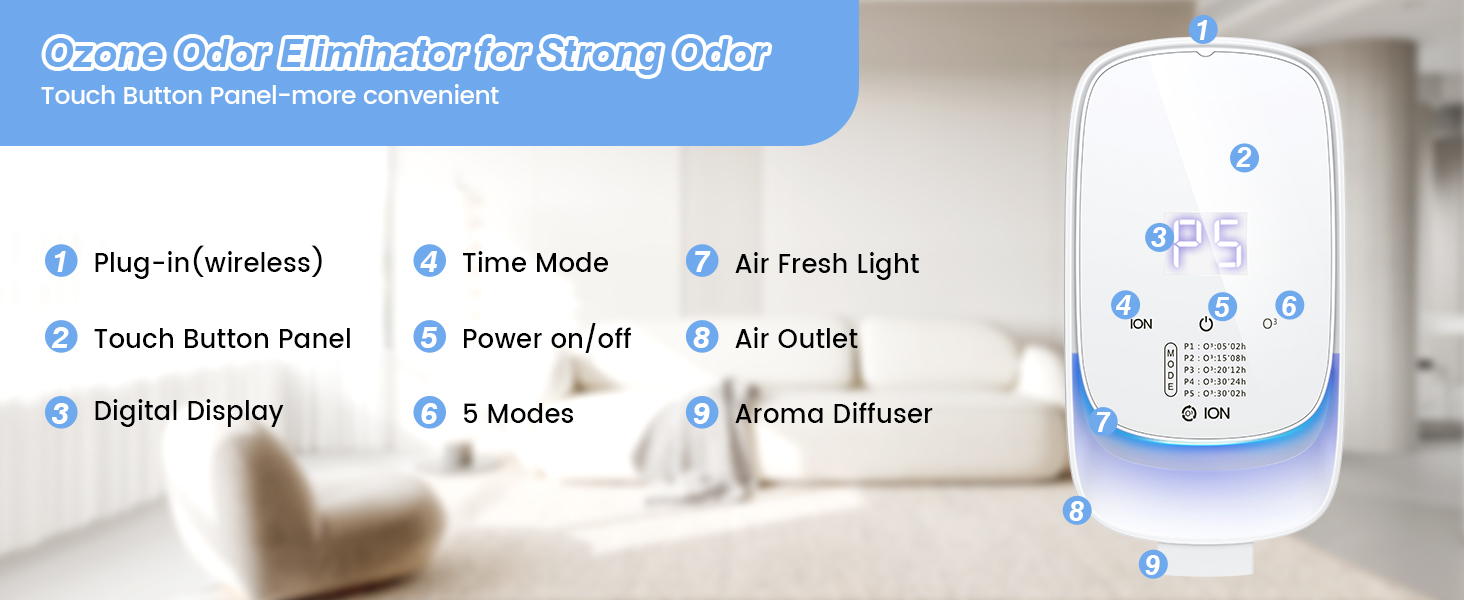 Ozone Odor Eliminator