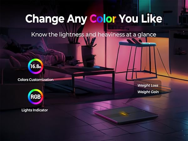 Professional Smart Scale for Body Weight, BMI, Body Fat, Muscle Mass