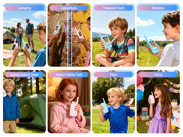 rechargeable walkie talkies for kids