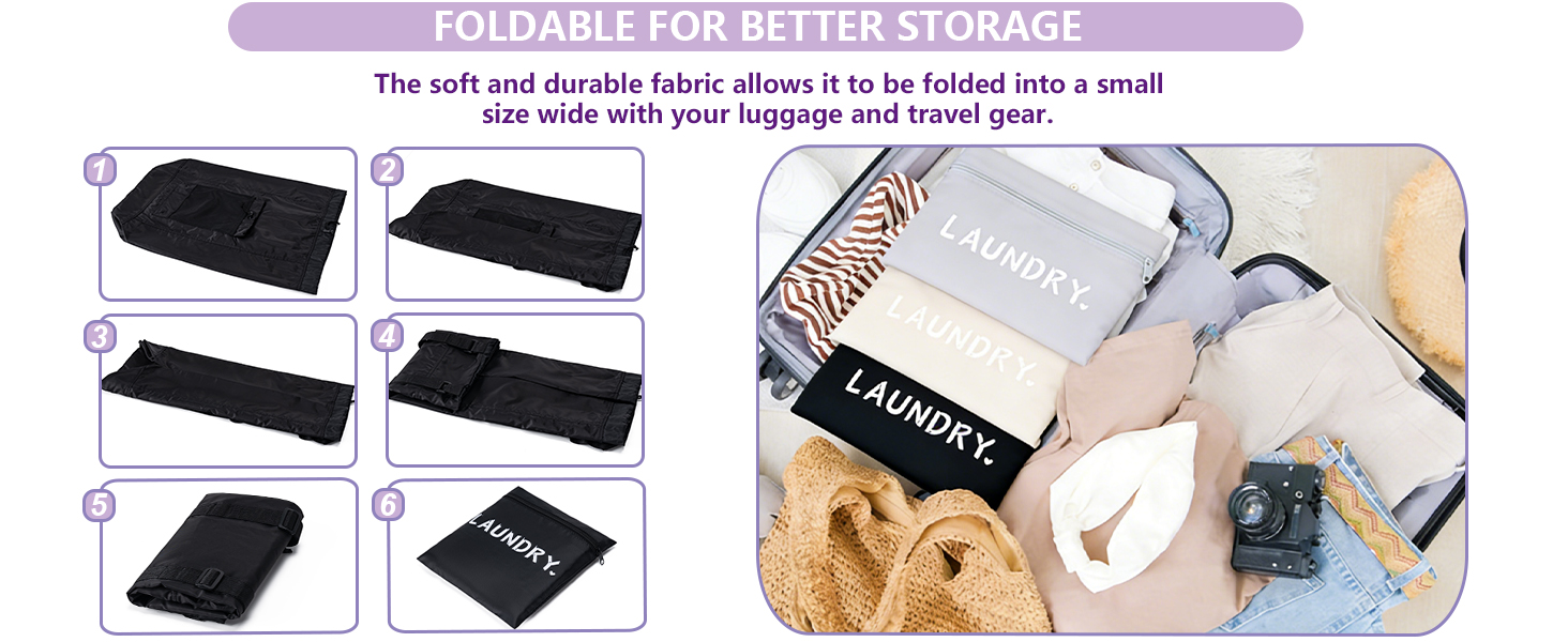 Laundry Bag Backpack, 125L Extra Large Travel Laundry Bags with Shoulder Straps