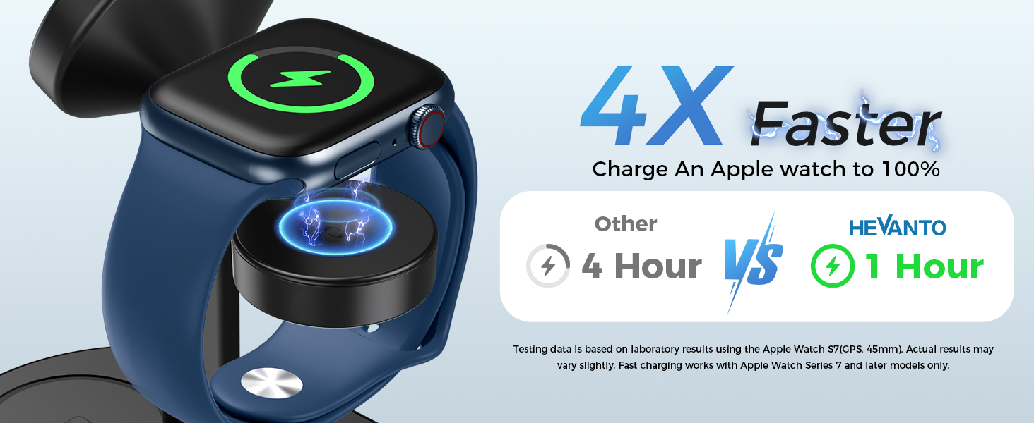 magsafe charger stand 3 in 1 magnetic wireless charging station apple watch iphone 17 16 15 airpods