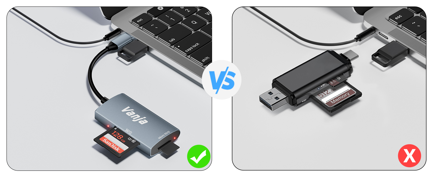 Vanja SD Card to USB Adapter