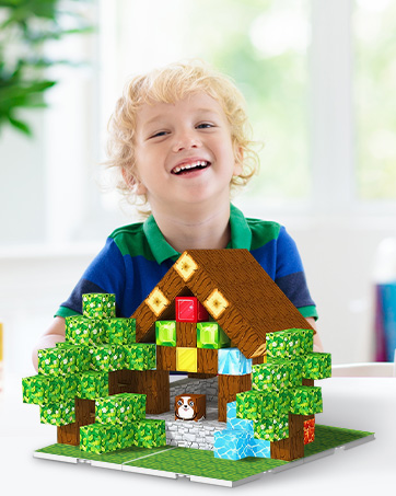 Magnetic Building Blocks