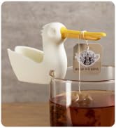 Peleg Design Pelicup: Tea Bag Holder - Fun Pelican-Shaped Tea Bag Holder for Cup w/Tea Bag Rest, ...