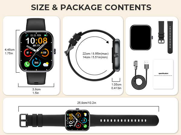 Smart watch packaging display