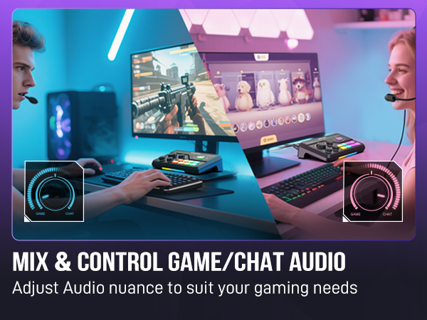 SC8 Game/Chat balance