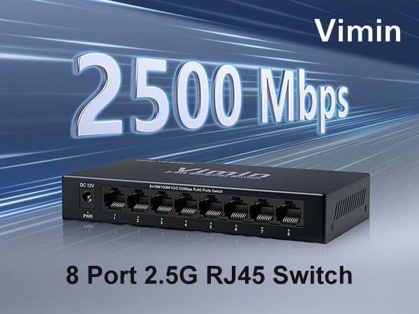 8-Port 2.5G Unmanaged