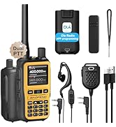 BAOFENG UV-5R Mini Radio Ham Radio Long Range Handheld Two Way Radio Dual PTT APP Programming NOA...