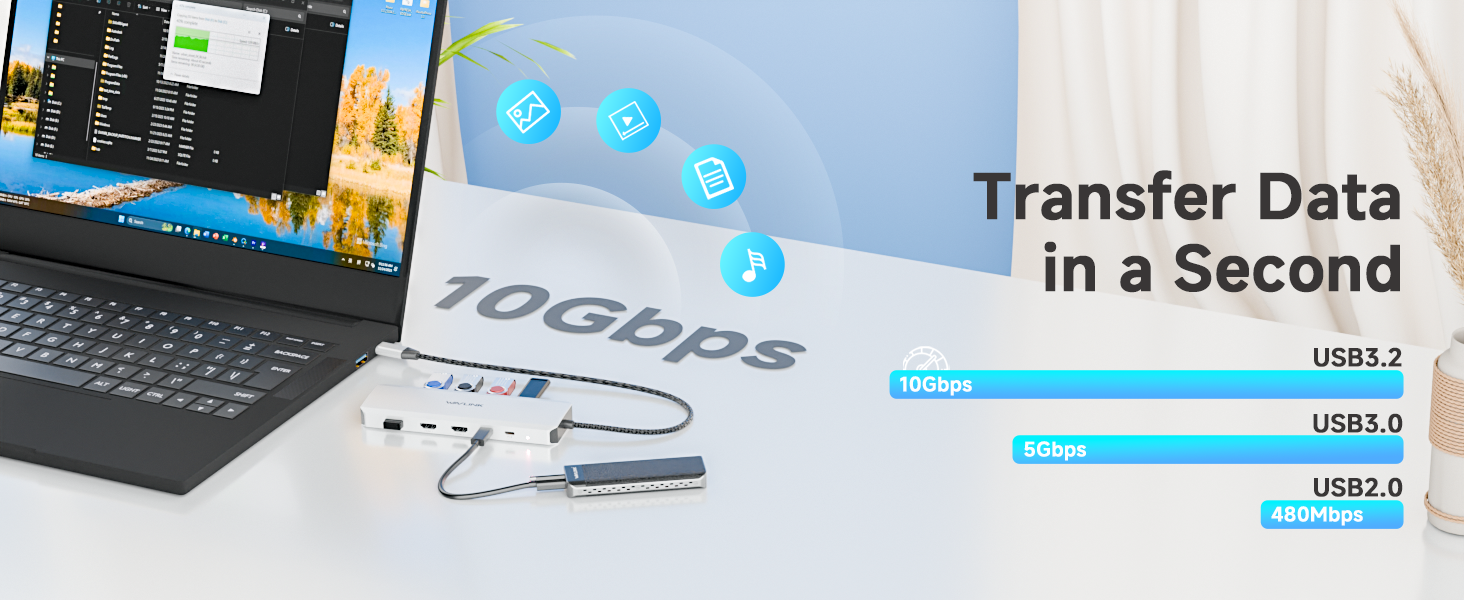 10Gbps usb c hub