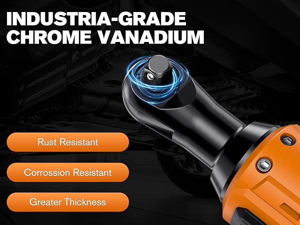 extended cordless ratchet wrench