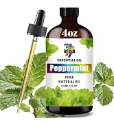 Peppermint Essential Oil (4 oz/120 ml) — Peppermint Oils for Aromatherapy, diffusers, humidifiers...