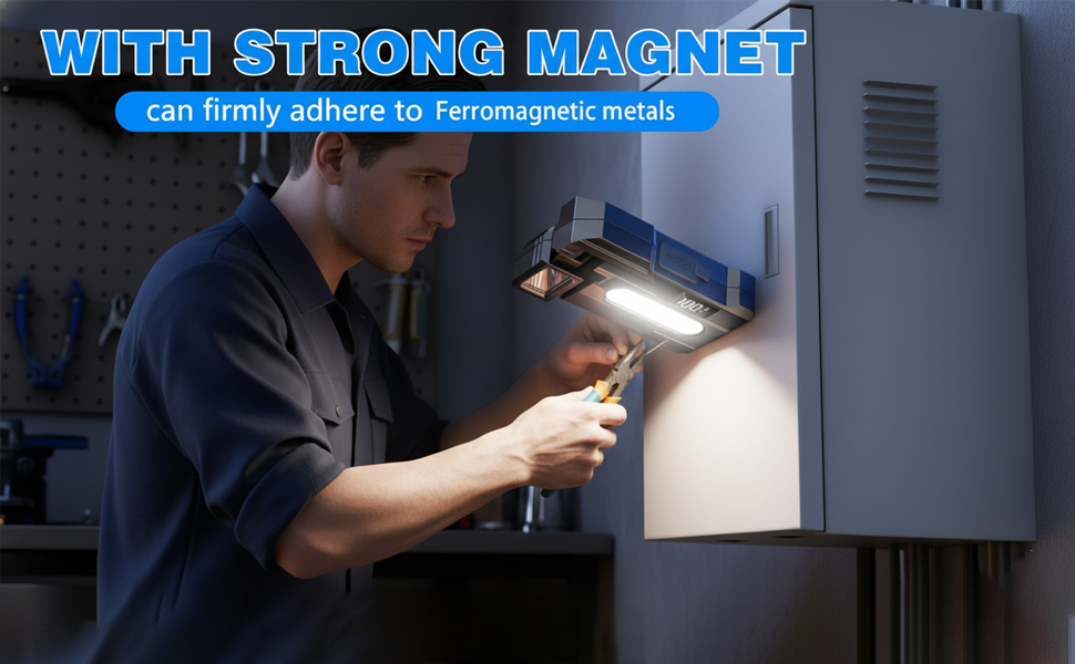 Magnetic Keychain Flashlight