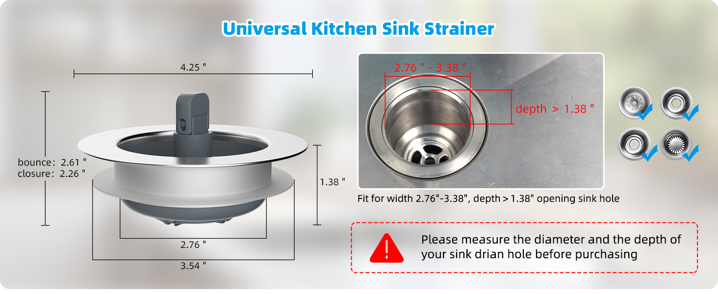 sink drain strainer