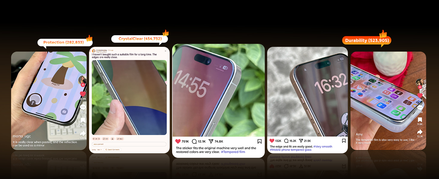 Screen Protector for iPhone 16 Pro Max