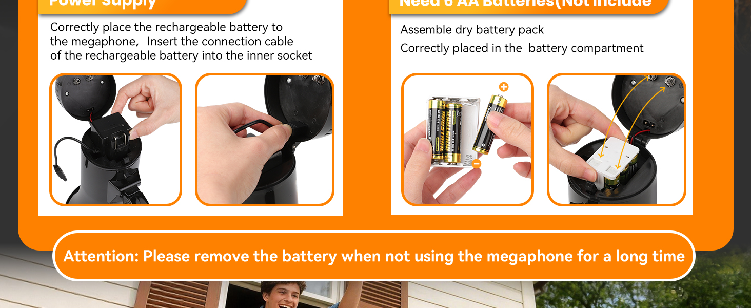 Rechargeable Megaphone