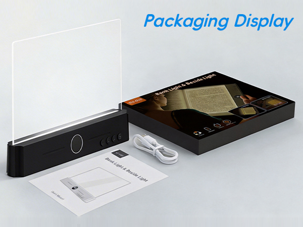 LED Clear Flat Book Light-1