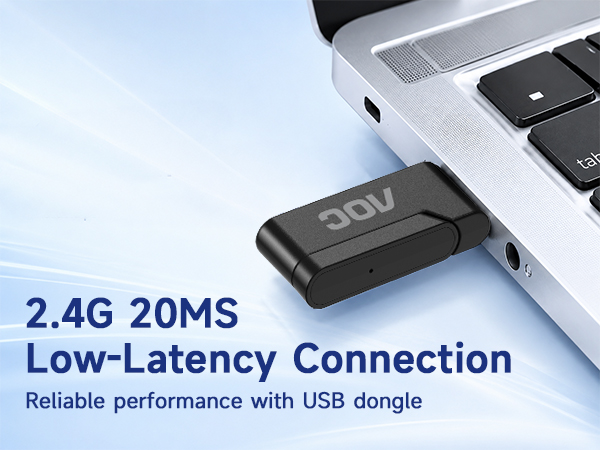 AOC Wireless Headset with USB Dongle