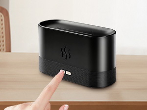 Cover the box and press the left button to activate/deactivate the atomization function