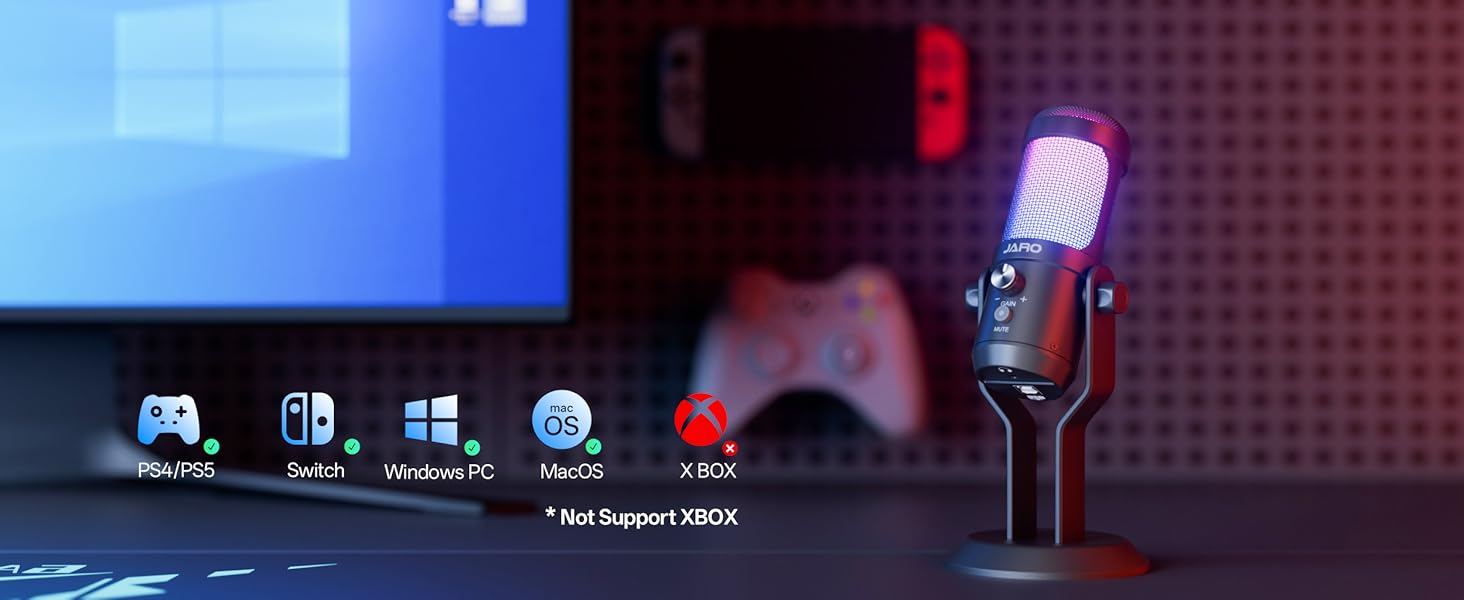 Compatible with PC, Mac, Gaming Consoles