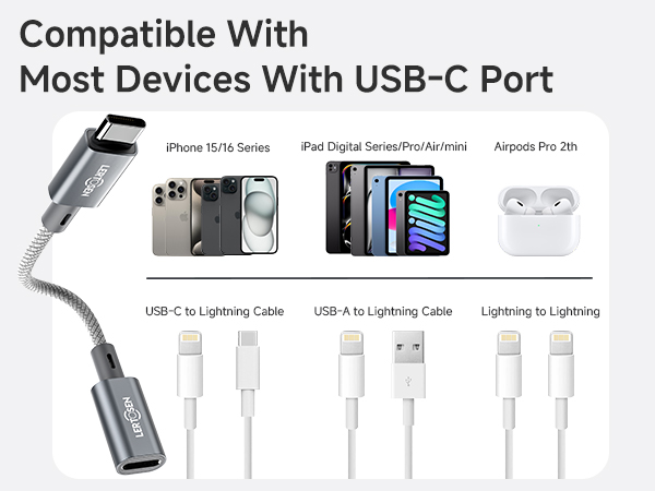 usb-c to lightning adapter iphone to usb c adapter usb c to iphone adapter usbc to lightning