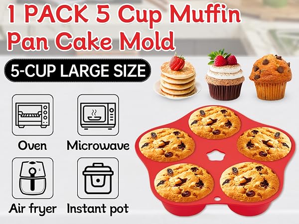silicone muffin pans for baking