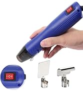 VortecSys Heat Gun, 110V 350W Handed Hot Air Gun for Crafting, 3.28FT Ultra-Long Cable Portable H...