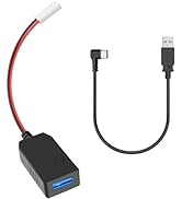 YQMAJIM Dash Cam Power Adapter Spare Output Connector Special USB Buck Module, DC 12v/24v to 5v U...