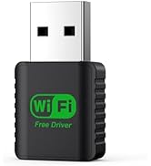 USB WiFi Adapter,1300Mbps WiFi Dual Band 5G/2.4G Wireless Network Adapter,Plug-n-Play, Built -in ...