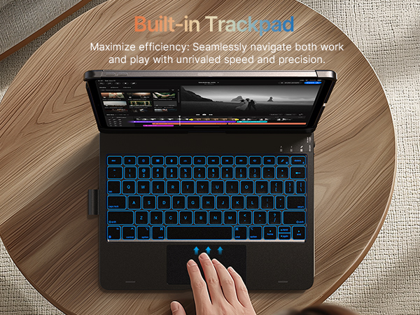touch ipad keyboard case for ipad pro 11