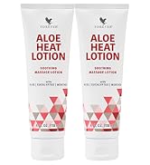 Forever Living - Forever Aloe Heat Lotion with Menthol &amp; Eucalyptus - Relaxation and Skin Nourish...