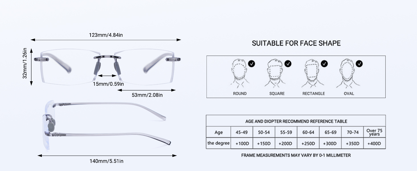 2.25 reading glasses women magnifying glasses for reading unbreakable reading glasses