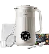 KIDISLE 8 in 1 Nut Milk Maker Blender, 32oz Homemade Soy, Almond, Oat, Coconut, Plant Based and N...