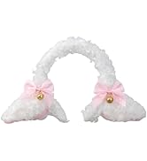 Yjcnelcr Furry Lamb women Hair Hoop Plush Animal Ears Headdress Cartoon Washing Face Headbands An...