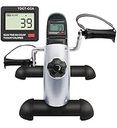 FURFAST Mini Exercise Bike, Under Desk Bike Pedal Exerciser Portable Foot Cycle Arms &amp; Legs Worko...