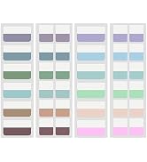 360 Pcs Sticky Index Tabs, Colored Book Sticky Tabs for Notebooks, Repositionable Page Tabs for N...
