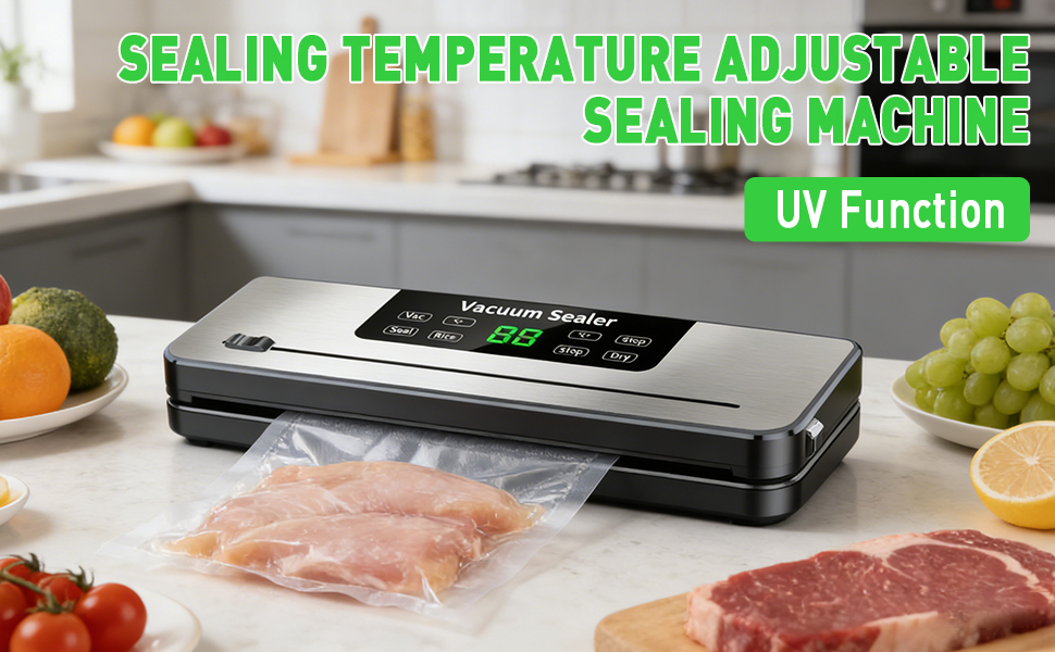 Vacuum Sealer Machine with UV Light