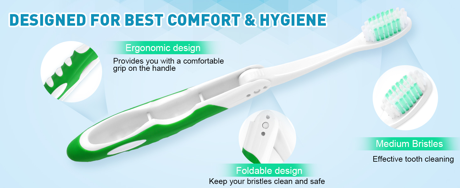 fold toothbrush