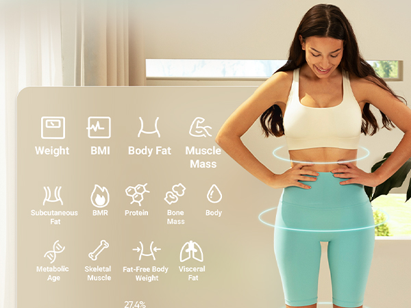 Etekcity smart body fat scale